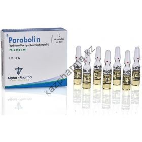 Parabolin (Тренболон) Alpha Pharma 5 ампул по 1.5мл (1амп 76.5 мг)