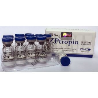 Гормон роста ZPtropin Соматропин 10 флаконов 100IU (333 мкг/IU) - Акколь