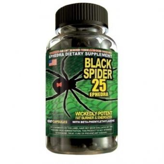 Жиросжигатель Black Spider 25 (100 капсул) - Акколь