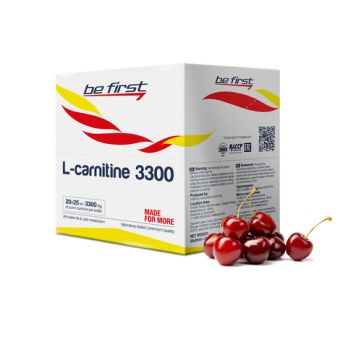 L-carnitine 3300 мг Be First (20 ампул по 25 мл) - Акколь