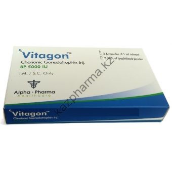 Гонадотропин Alpa Pharma Vitagon ( 1 флакон 1 мг) 5000 ед - Акколь