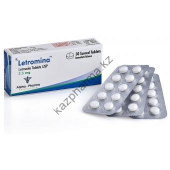 Letromina (Летрозол) Alpha Pharma 30 таблеток (1таб 2.5 мг) - Акколь