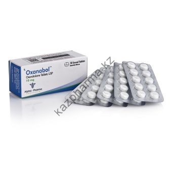 Oxanabol (Оксандролон, Анавар) Alpha Pharma 50 таблеток (1таб 10 мг) - Акколь