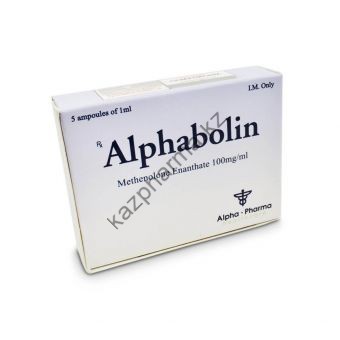 Alphabolin Метенолон энантат Alpha Pharma 5 ампул по 1мл (1амп 100 мг) - Акколь