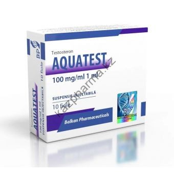 Aquatest (Суспензия Тестостерона) Balkan 10 ампул по 1мл (1амп 100 мг) - Акколь