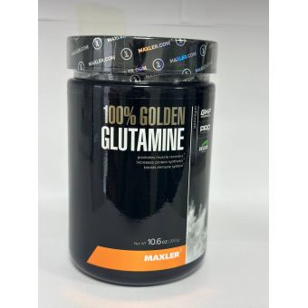 Глютамин Maxler 100% Golden 300 грамм (60 порц) Акколь