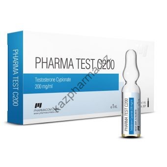 Тестостерон ципионат Фармаком (PHARMATEST C200) 10 ампул по 1мл (1амп 200 мг) - Акколь