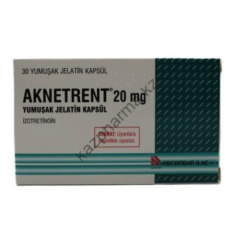 Роаккутан Aknetrent 30 таблеток (1 таб 20 мг) Акколь