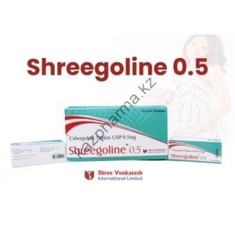 Каберголин Shree Venkatesh 10 таблеток по 0,5мг Индия Акколь