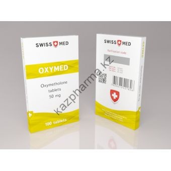 Оксиметолон  Swiss Med Oxymed 100 таблеток (1таб 50 мг) Акколь