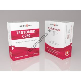 Тестостерон ципионат Swiss Med Testomed C250 (10 ампул) 250мг/1мл  - Акколь