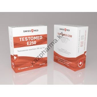 Тестостерон энантат Swiss Med Testomed E250 (10 ампул) 250мг/1мл  - Акколь