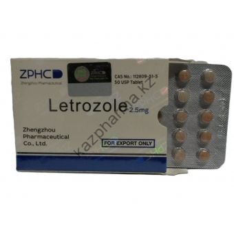 Letrozole (Летрозол) ZPHC 50 таблеток (1таб 2.5 мг) - Акколь