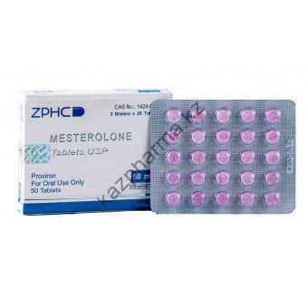 Mesterolone (Провирон) ZPHC 50 таблеток (1таб 50 мг) - Акколь