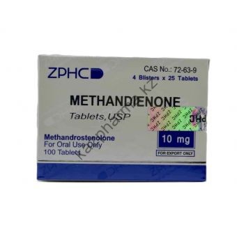 Метан ZPHC (Methandienone) 100 таблеток (1таб 10 мг) - Акколь