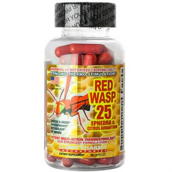 Жиросжигатель Cloma Pharma Red Wasp 25 (75 капсул) - Акколь