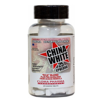 Жиросжигатель Cloma Pharma China White 25 (100 таб) - Акколь