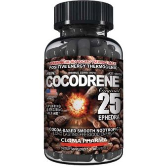 Жиросжигатель ClomaPharma Cocodrene 25 (90 капсул) - Акколь